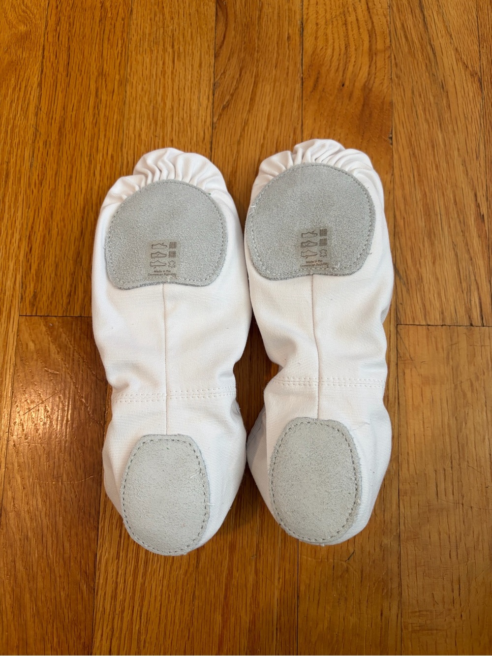 So Danca White Ballet Shoes Size 9